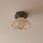 Garcia Flower Wood Ceiling Light — product view 11