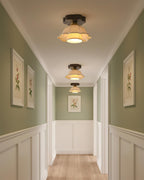 Garcia Flower Wood Ceiling Light — product view 9