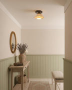 Garcia Flower Wood Ceiling Light — product view 14