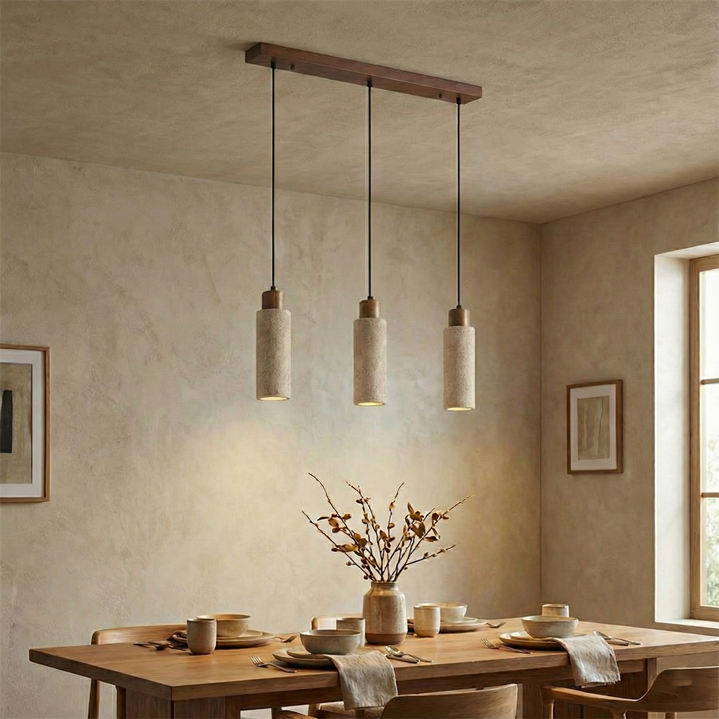 Tavolo Travertine Pendant Lamp — product view 10