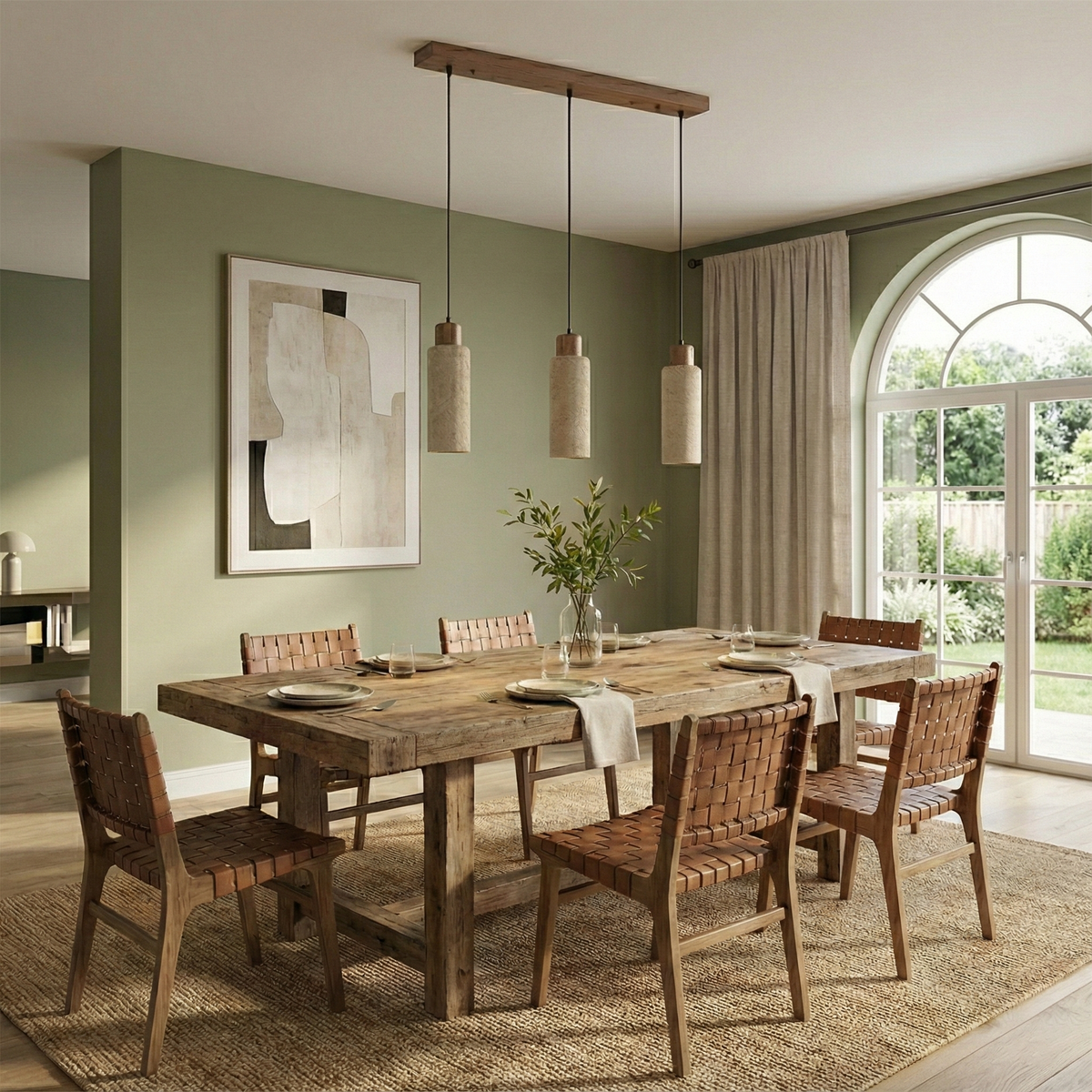 Tavolo Travertine Pendant Lamp — product view 9