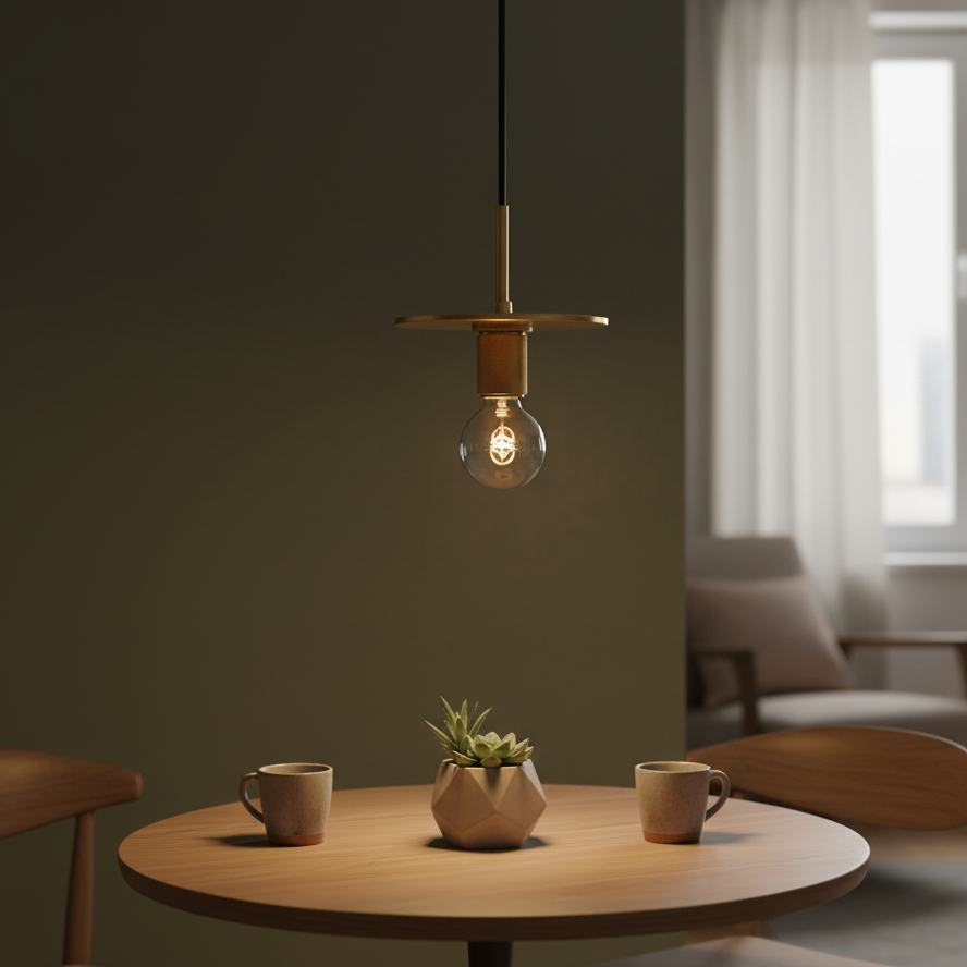 Driti Brass Pendant Lamp — product view 15
