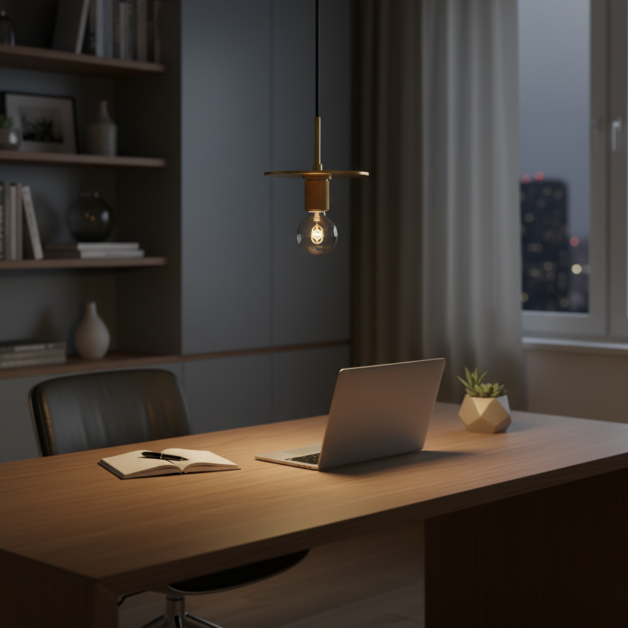 Driti Brass Pendant Lamp — product view 18