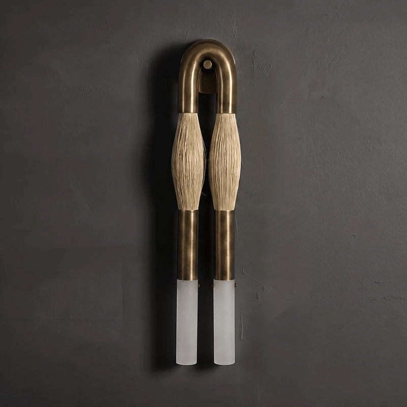 Genuine Horsehair Wall Sconce