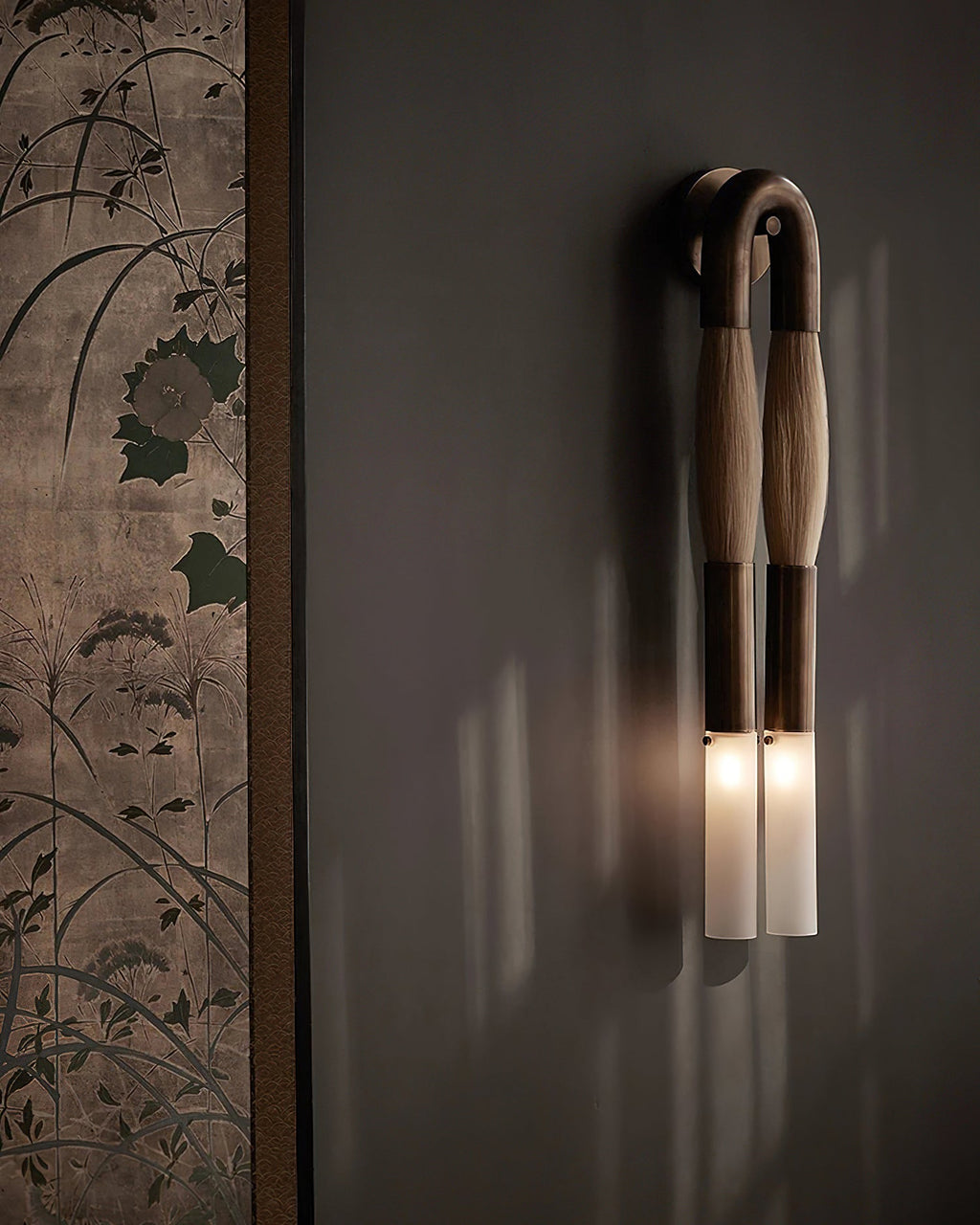 Genuine Horsehair Wall Sconce