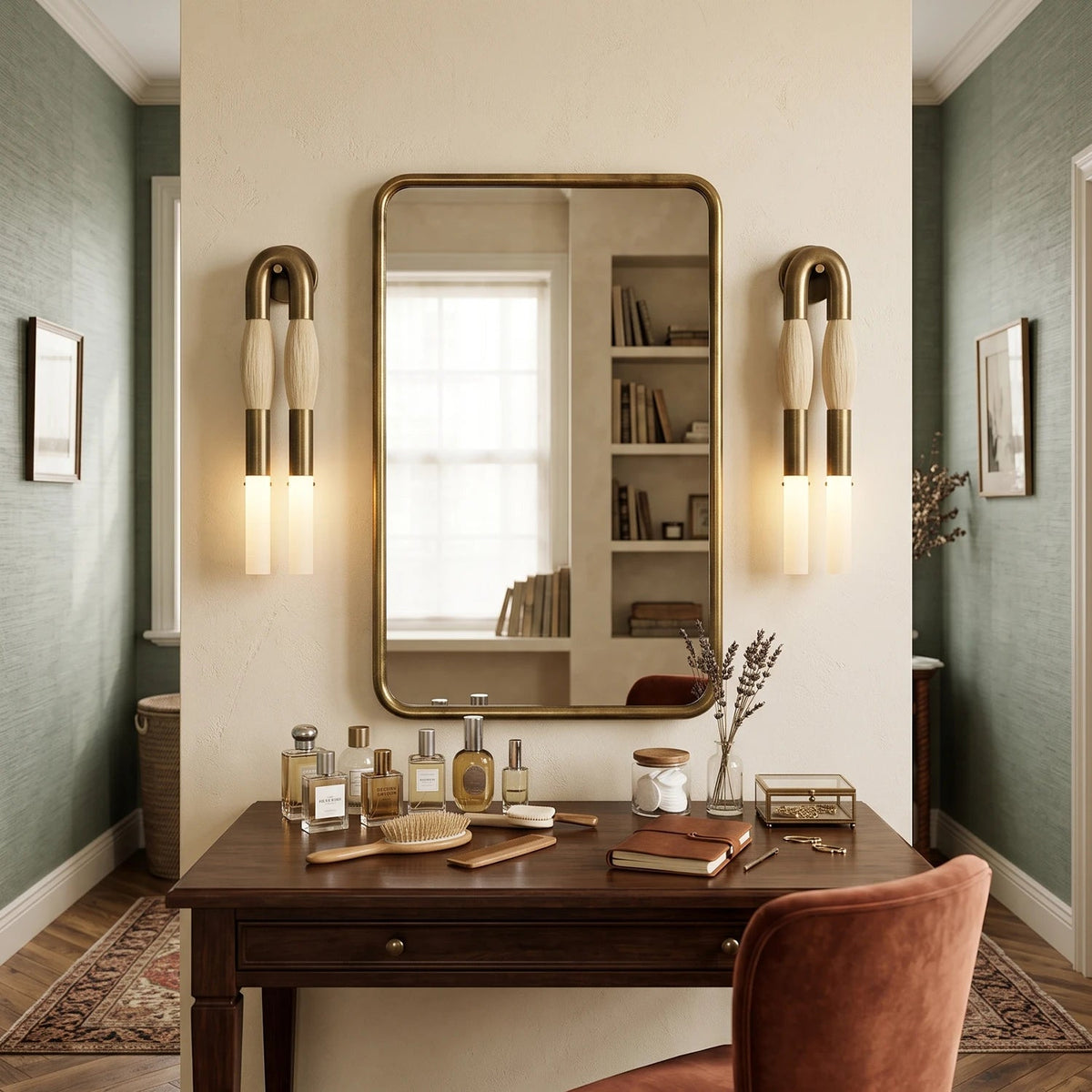 Genuine Horsehair Wall Sconce