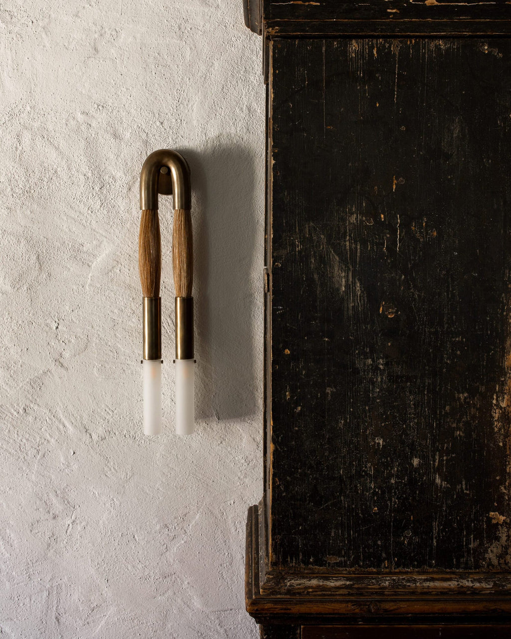 Genuine Horsehair Wall Sconce