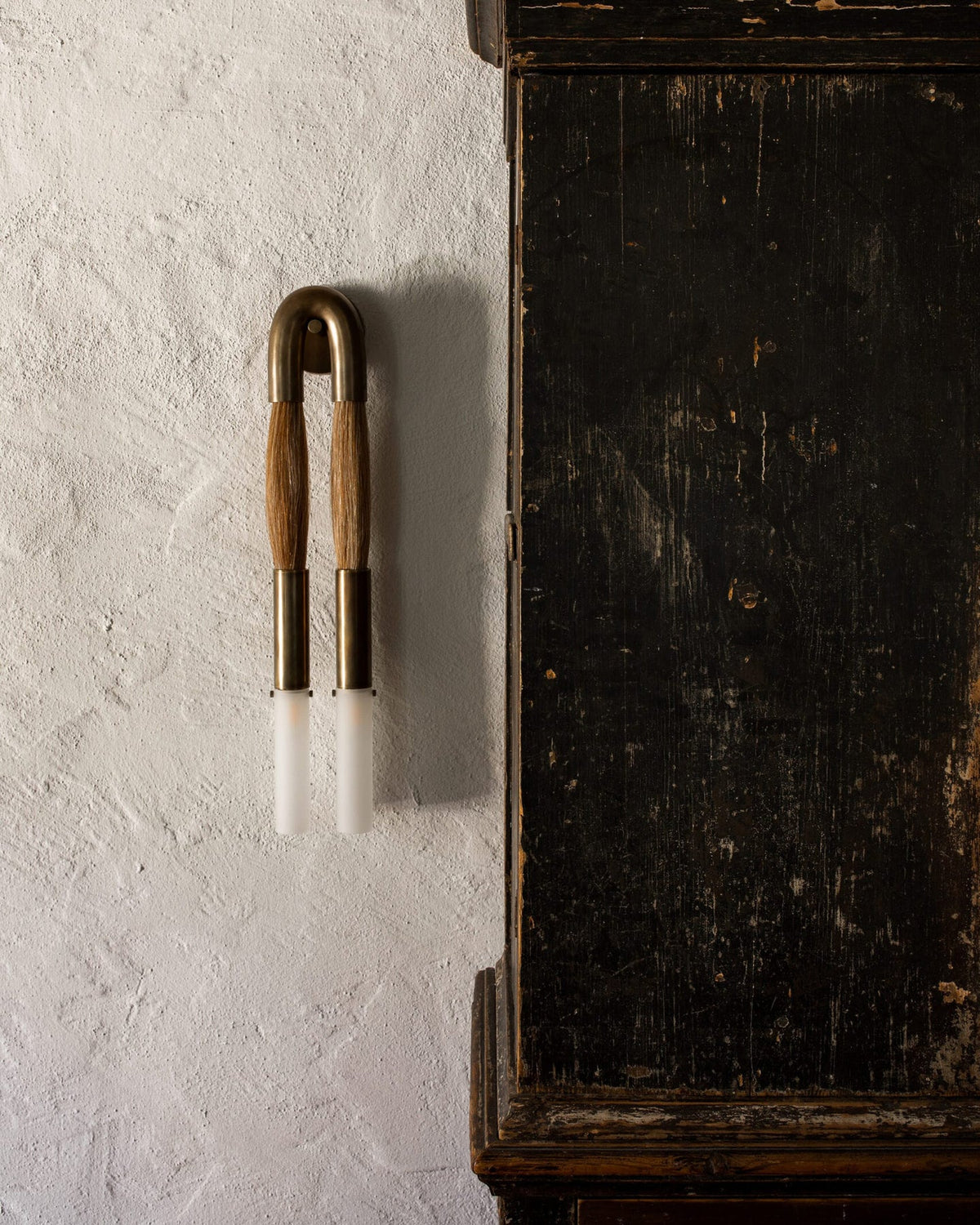 Genuine Horsehair Wall Sconce
