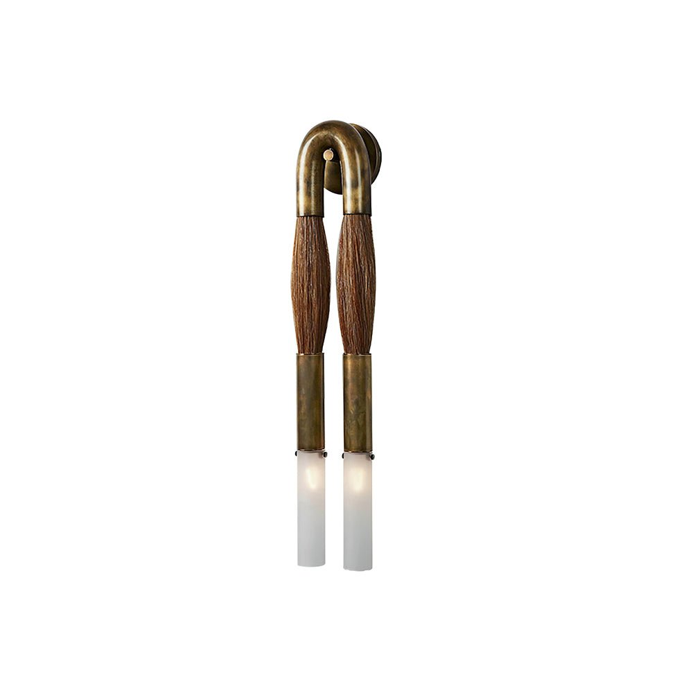 Genuine Horsehair Wall Sconce