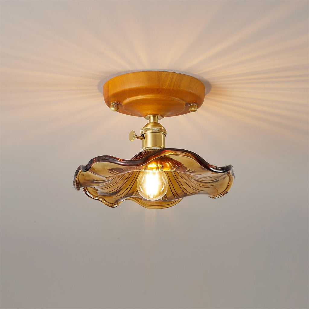 Gina Glass Ceiling Light — product view 13