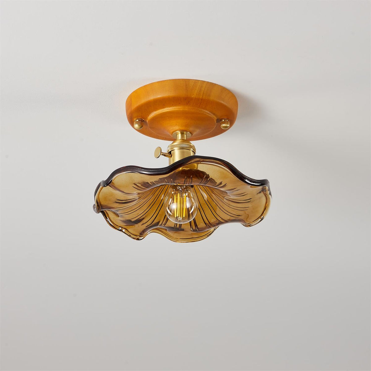 Gina Glass Ceiling Light — product view 15