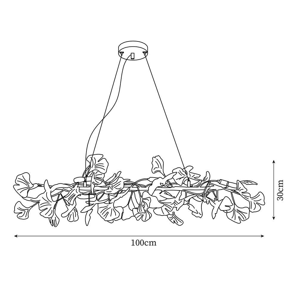 Gingko Chandelier M Style — product view 5