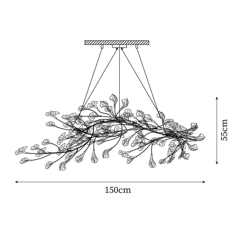 Gingko Chandelier E Style — product view 5