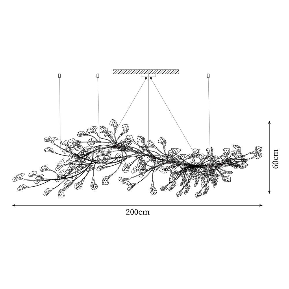 Gingko Chandelier E Style — product view 6