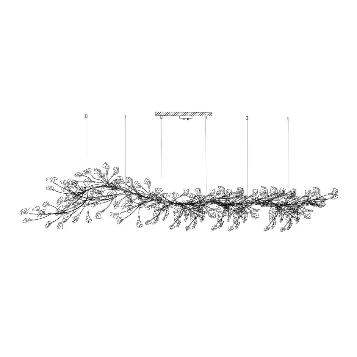 Gingko Chandelier E Style — product view 49