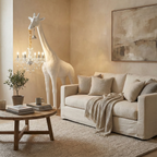 Giraffe Sculpture Metal Floor Lamp — product view 17