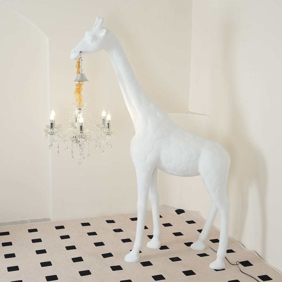 Giraffe Sculpture Metal Floor Lamp — product view 50