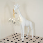 Giraffe Sculpture Metal Floor Lamp — product view 10