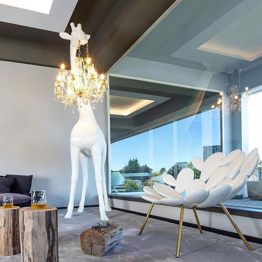 Giraffe Sculpture Metal Floor Lamp — product view 32