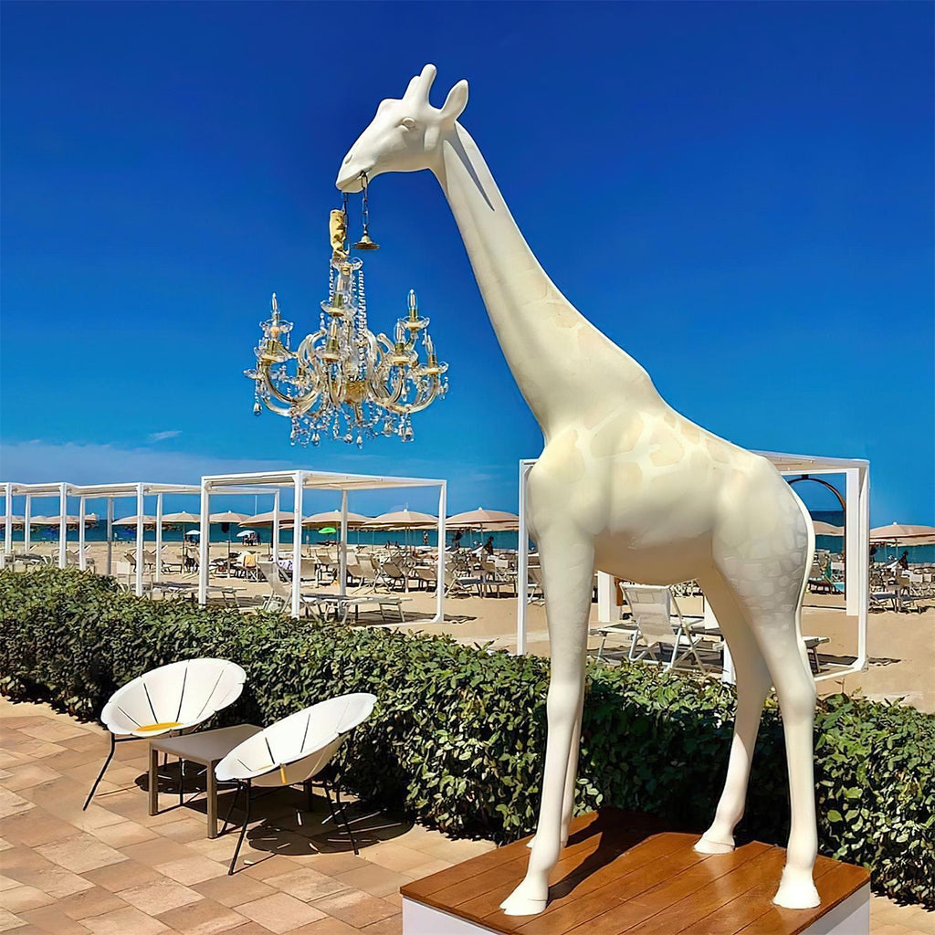 Giraffe Sculpture Metal Floor Lamp — product view 39