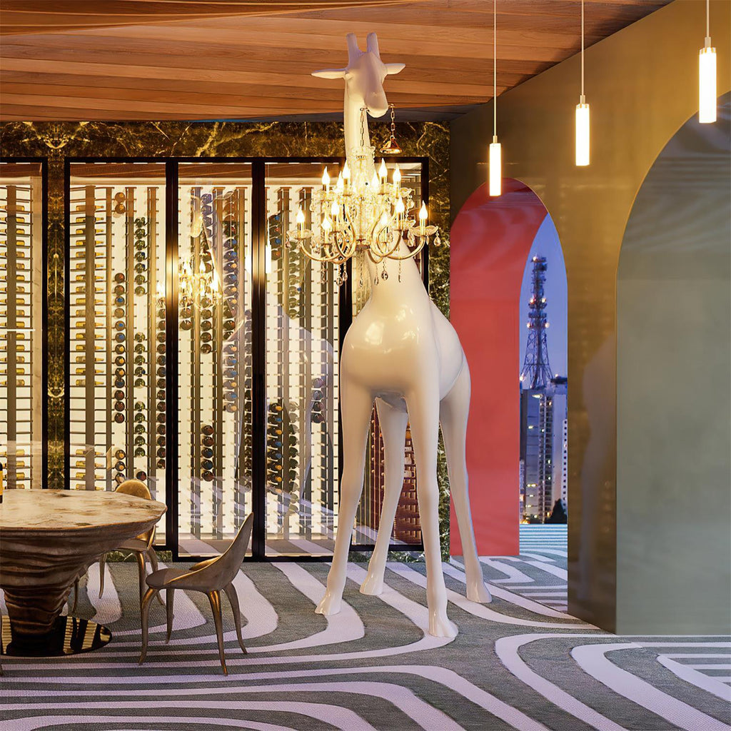 Giraffe Sculpture Metal Floor Lamp — product view 42