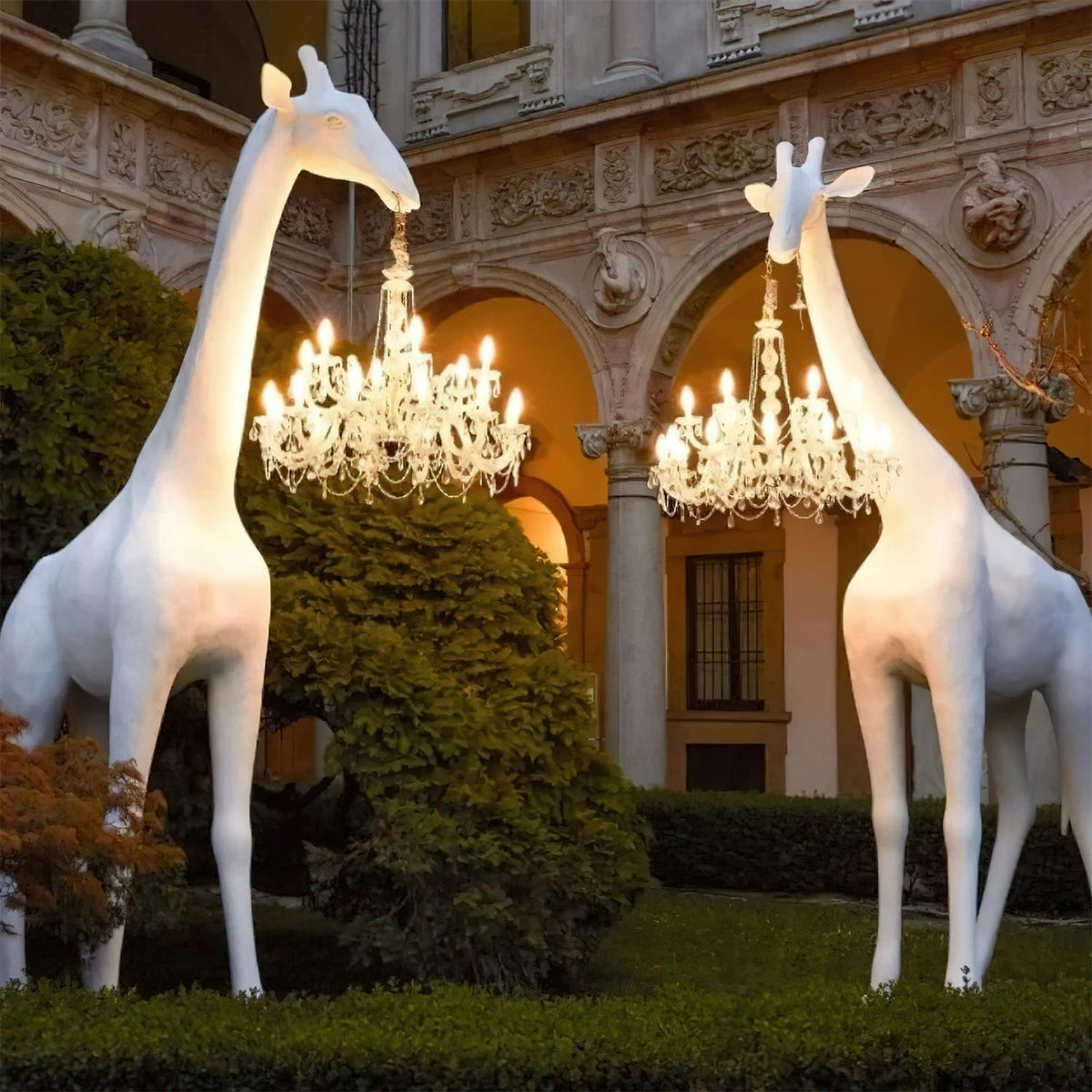 Giraffe Sculpture Metal Floor Lamp — product view 43