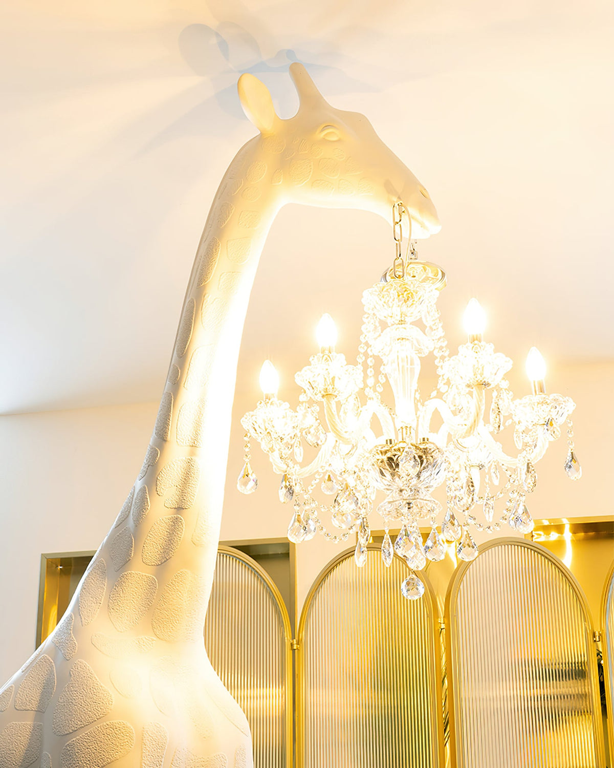 Giraffe Sculpture Metal Floor Lamp — product view 44