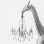 Giraffe Sculpture Metal Floor Lamp — product view 8