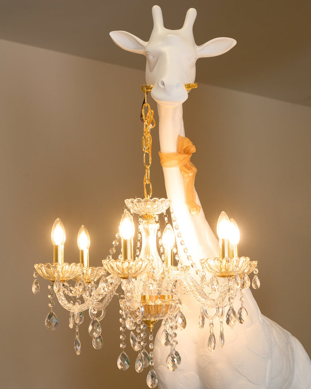 Giraffe Sculpture Metal Floor Lamp — product view 59