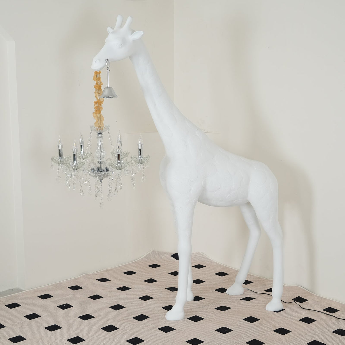 Giraffe Sculpture Metal Floor Lamp — product view 47
