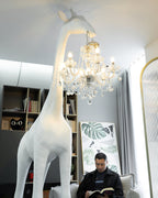 Giraffe Sculpture Metal Floor Lamp — product view 19