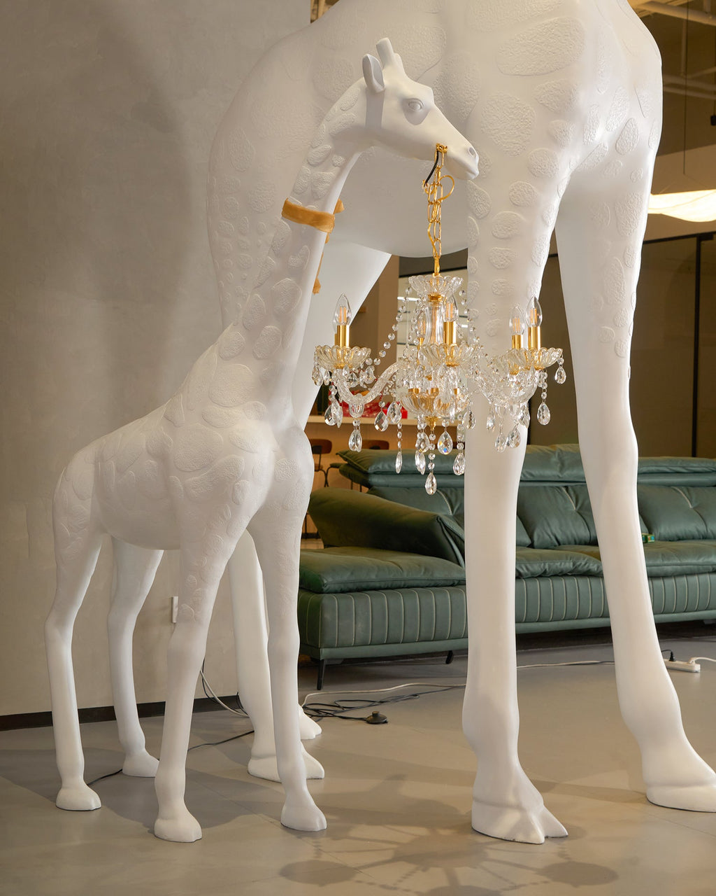 Giraffe Sculpture Metal Floor Lamp — product view 62
