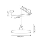 Glasia Metal Pendant Lamp — product view 7