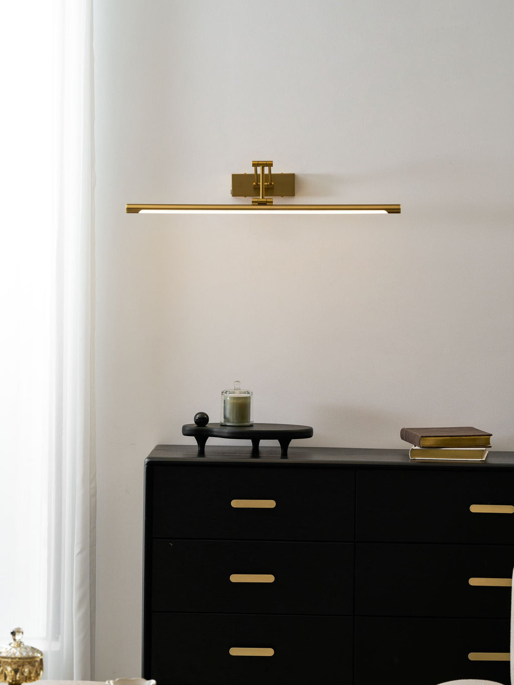 Gold Rechargeable LED Picture Light