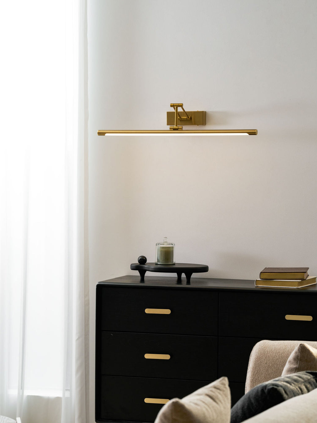 Gold Rechargeable LED Picture Light