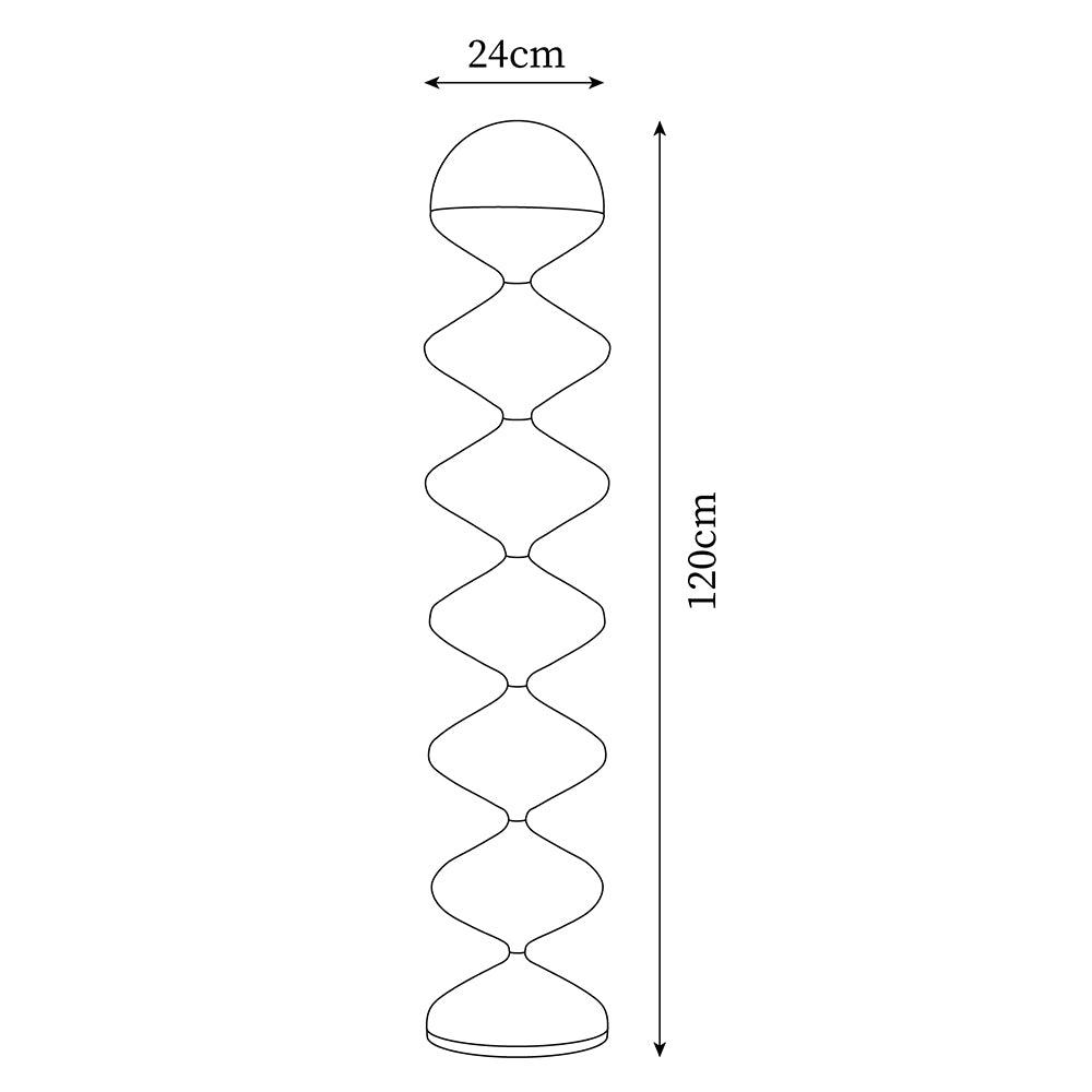 Gourd Metal Floor Lamp — product view 5
