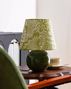 Green Litha Fabric Table Lamp — product view 8