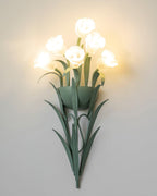 Green Sonia Glass Wall Lamp — product view 3
