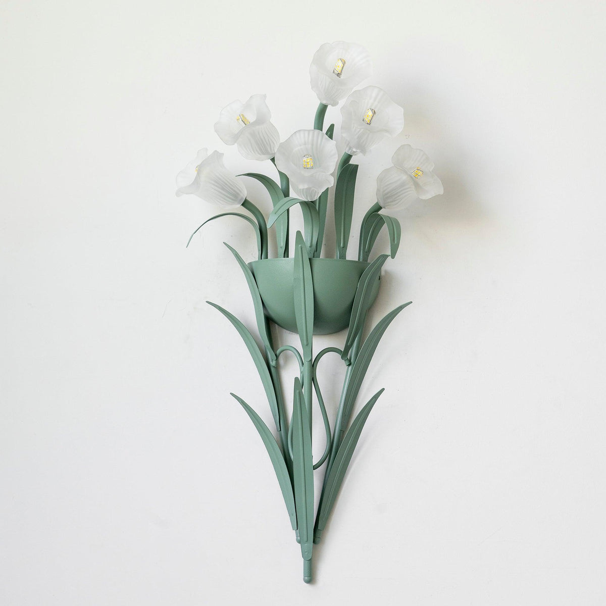 Green Sonia Glass Wall Lamp — product view 8