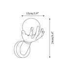 Hand of Victory Metal Wall Lamp — product view 5