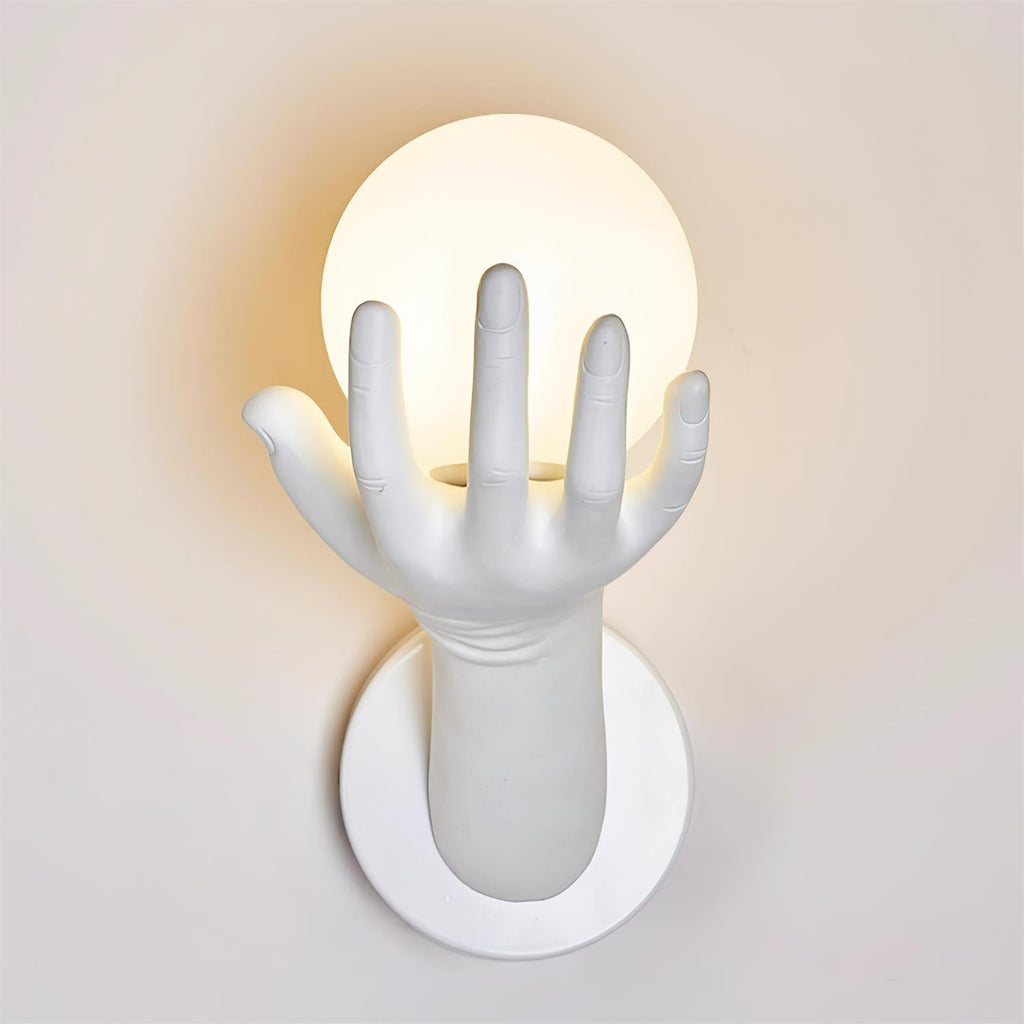 Hand of Victory Metal Wall Lamp — product view 3