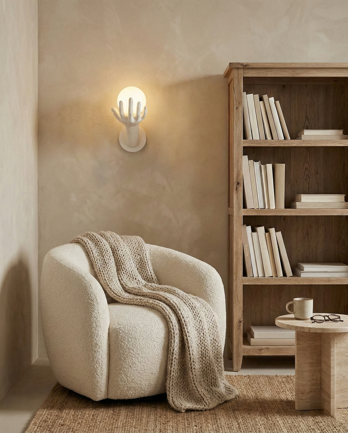 Hand of Victory Metal Wall Lamp — product view 9