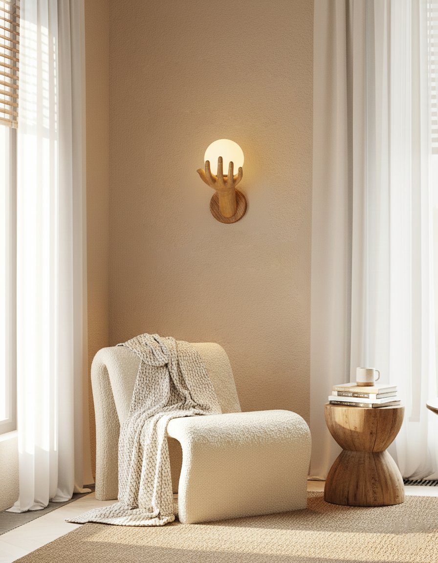 Hand of Victory Metal Wall Lamp — product view 12