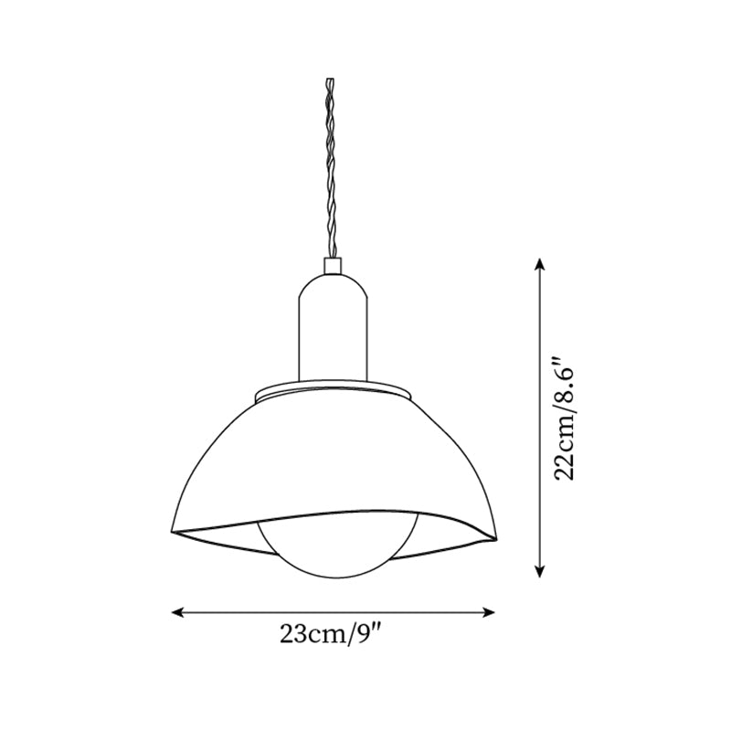 Harley Wood Pendant Lamp — product view 5