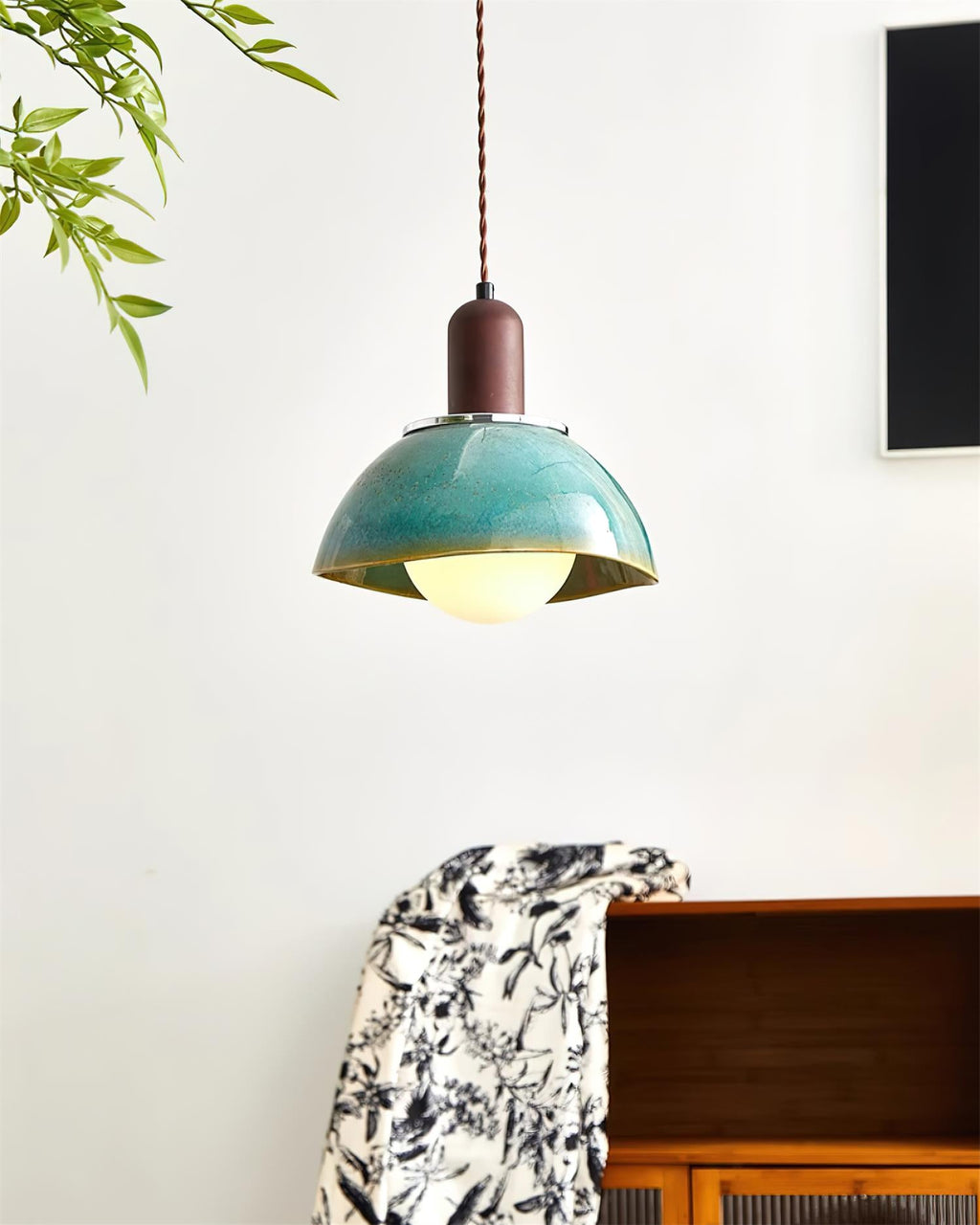 Harley Wood Pendant Lamp — product view 3