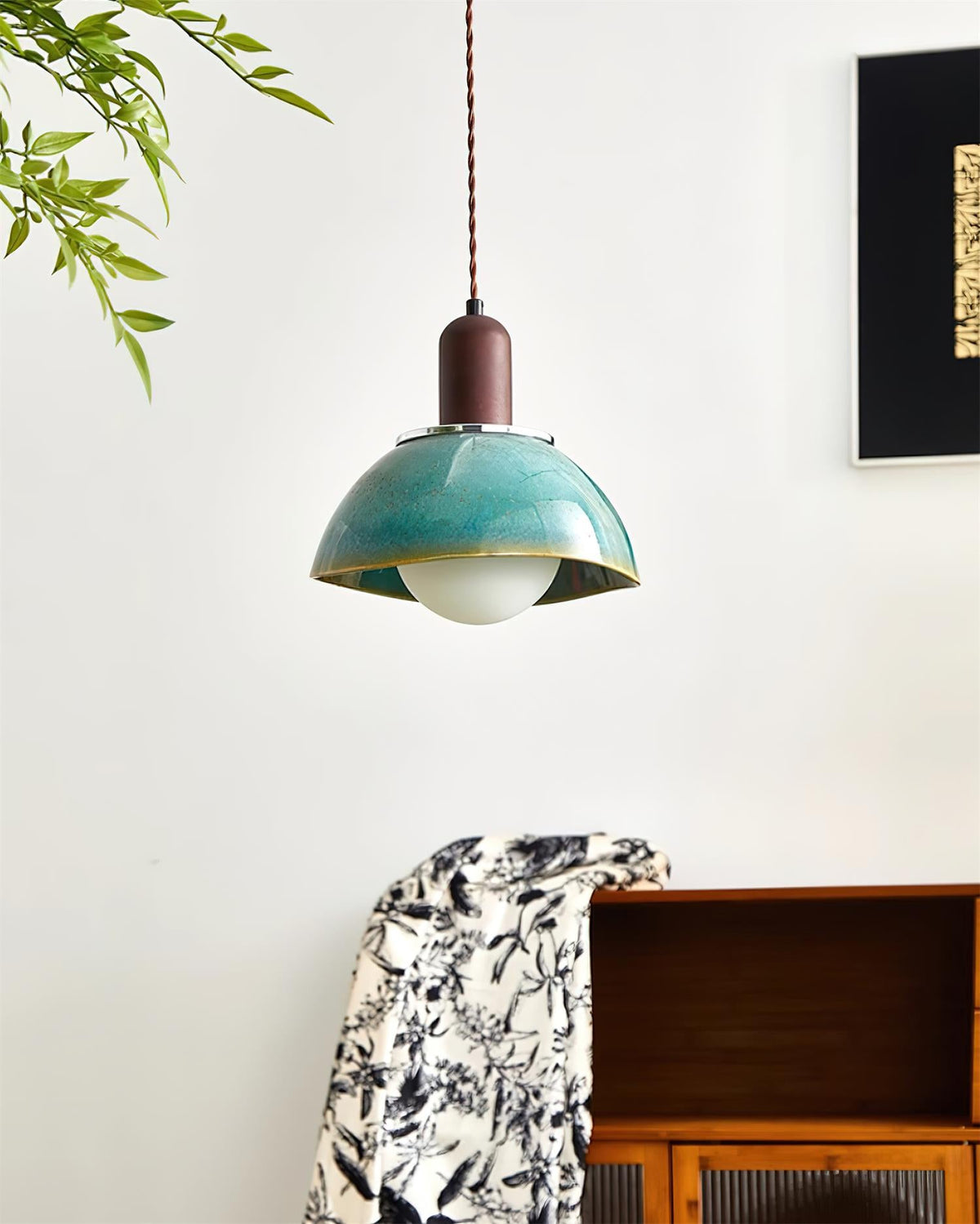 Harley Wood Pendant Lamp — product view 6