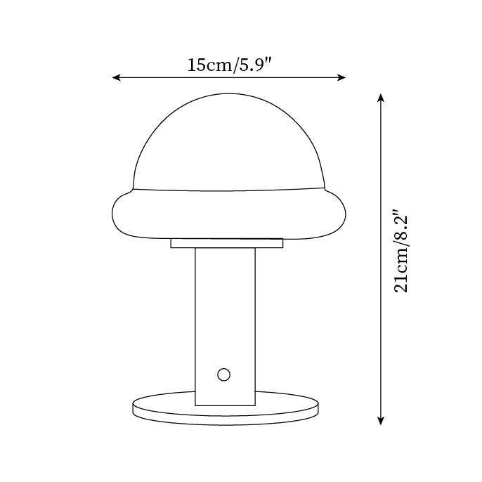 Hay Lollipop Glass Table Lamp — product view 5