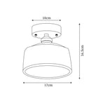 Heaney Glass Ceiling Light — product view 7