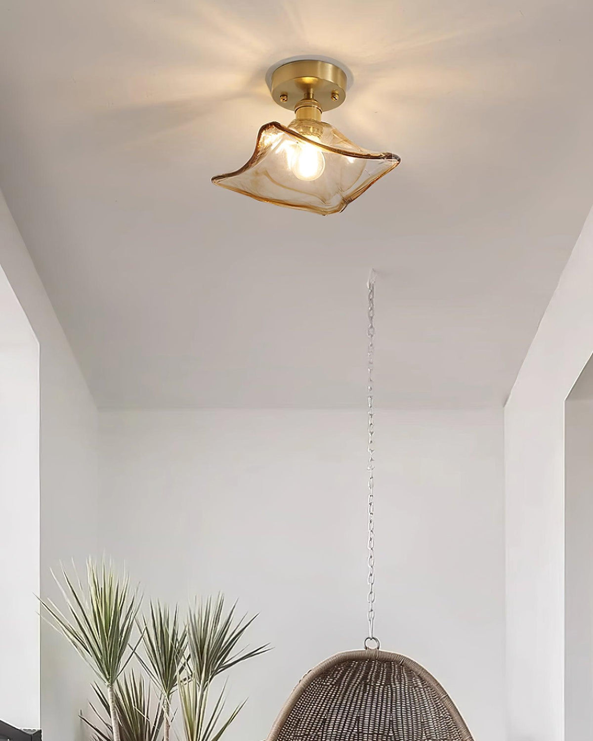 Heaney Glass Ceiling Light — product view 10