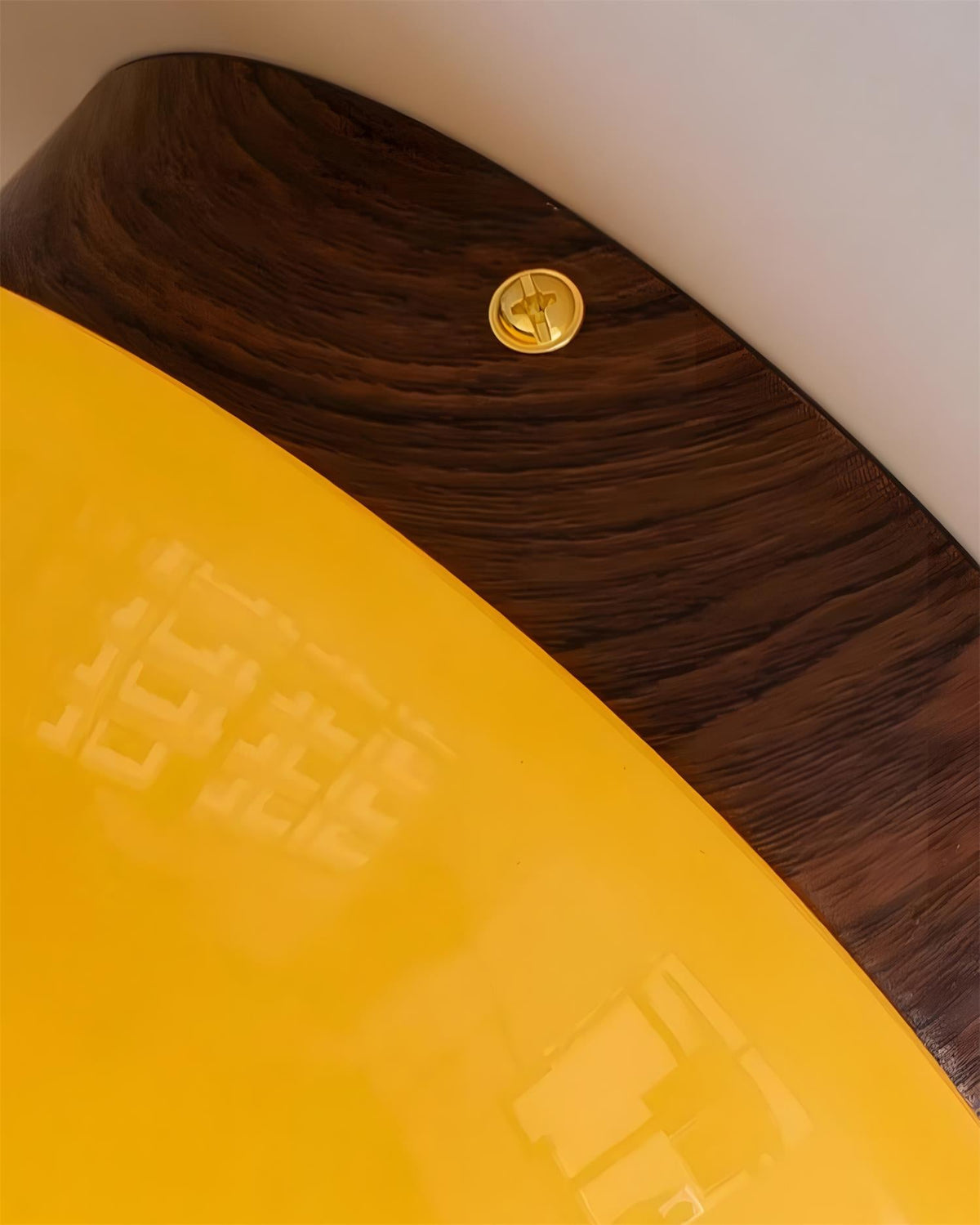 Honeyed Dome Glass Ceiling Lamp — product view 14